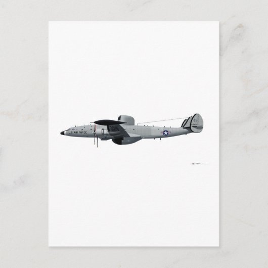 Lockheed EC-121 Warning Star "Triple Nickel" Postkarte (Vorderseite)