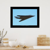 Lockheed F-117 Nighthawk Poster (Küche)