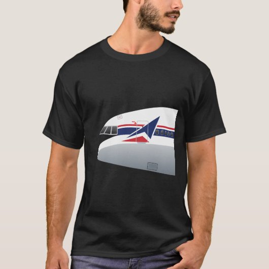 Lockheed L-1011 Tristar Nose T-Shirt (Vorderseite)