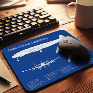 Lockheed L-1049 Super Constellation - Pläne ABD Mousepad