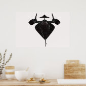 Lockheed M-21 Blackbird Poster (Küche)