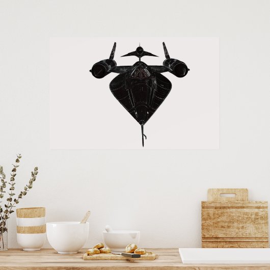 Lockheed M-21 Blackbird Poster (Küche)
