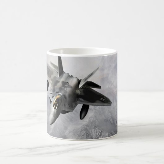 "Lockheed Martin F-22 Raptor"mug Kaffeetasse (Mittel)