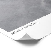 Lockheed Martin F-22 Raptor Poster (Ecke)