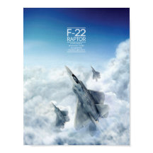 Lockheed Martin F-22 Raptor-Poster