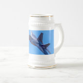 Lockheed Martin F-22A Raptor Bierglas (VorderseiteRechts)