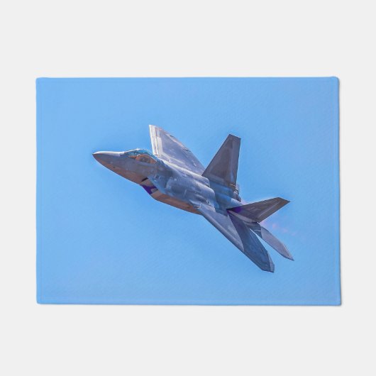 Lockheed Martin F-22A Raptor Fußmatte (Vorderseite)