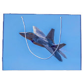 Lockheed Martin F-22A Raptor Große Geschenktüte (Rückseite)