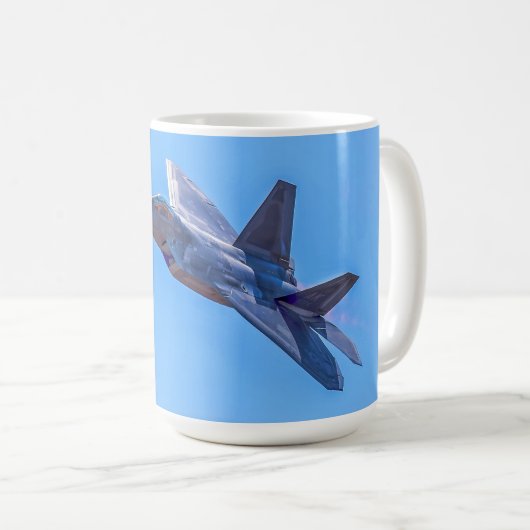 Lockheed Martin F-22A Raptor Kaffeetasse (VorderseiteRechts)