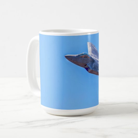 Lockheed Martin F-22A Raptor Kaffeetasse (Vorderseite Links)