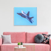Lockheed Martin F-22A Raptor Leinwanddruck (Insitu (Wohnzimmer))