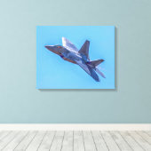 Lockheed Martin F-22A Raptor Leinwanddruck (Insitu (Holzboden))