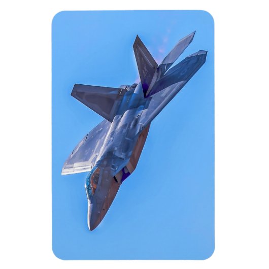 Lockheed Martin F-22A Raptor Magnet (Vertikal)