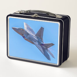 Lockheed Martin F-22A Raptor Metall Brotdose