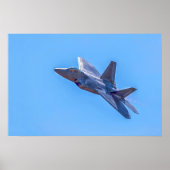 Lockheed Martin F-22A Raptor Poster (Vorne)