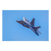 Lockheed Martin F-22A Raptor Poster (Vorderseite)