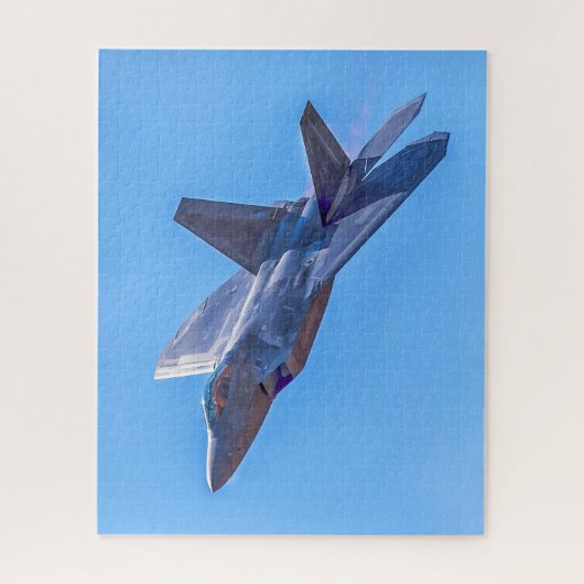 Lockheed Martin F-22A Raptor Puzzle (Vertikal)