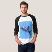 Lockheed Martin F-22A Raptor T-Shirt (Vorne ganz)