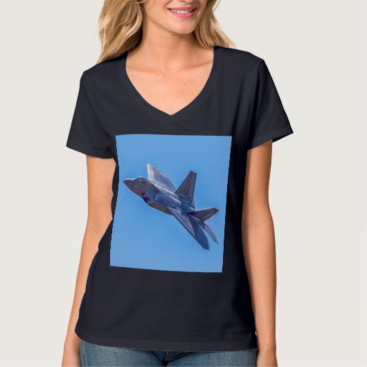 Lockheed Martin F-22A Raptor T-Shirt (Vorderseite)