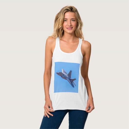 Lockheed Martin F-22A Raptor Tank Top (Vorderseite Vollansicht)