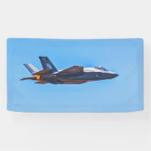 Lockheed Martin F-35A Banner Lightning II (Horizontal)