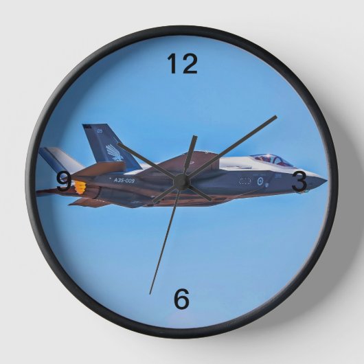 Lockheed Martin F-35A Blitze II Uhr (Vorderseite)