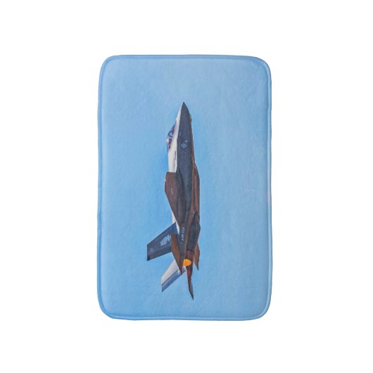 Lockheed Martin F-35A Blitzmatte II Badematte (Vorderseite Vertikal)