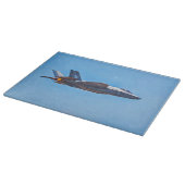 Lockheed Martin F-35A Lightning II Cutting Board Schneidebrett (Ecke)