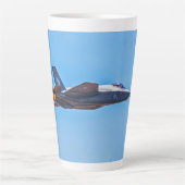 Lockheed Martin F-35A Lightning II Latte Tasse (Vorderseite)