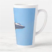 Lockheed Martin F-35A Lightning II Latte Tasse (Rechts)