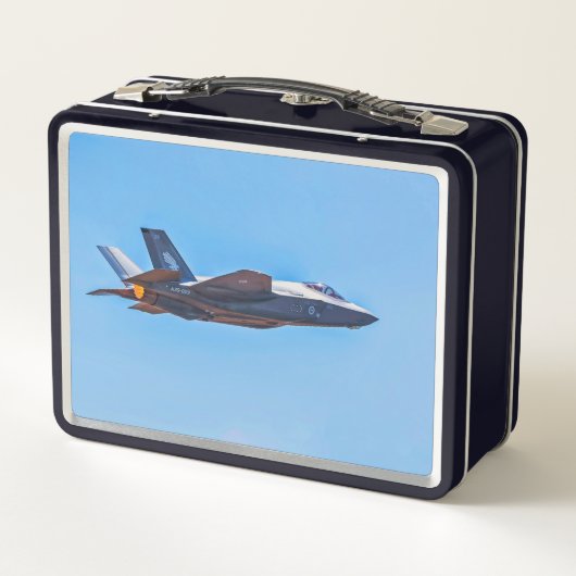 Lockheed Martin F-35A Lightning II Metal Lunch Box (Rückseite)