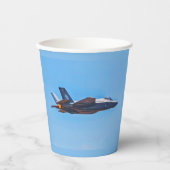 Lockheed Martin F-35A Lightning II Pappbecher (Vorderseite)