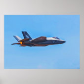 Lockheed Martin F-35A Lightning II Poster (Vorne)