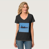 Lockheed Martin F-35A Lightning II T-Shirt (Vorderseite Vollansicht)