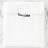 Lockheed P-3 Orion Runder Aufkleber (Tasche)