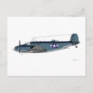 Lockheed PV-1 Ventura Postkarte