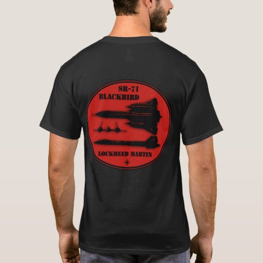 Lockheed SR-71 "Amsel " T-Shirt (Rückseite)