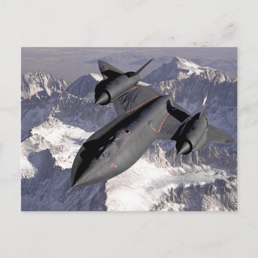 Lockheed SR-71 Blackbird - Postcard Postkarte (Vorderseite)