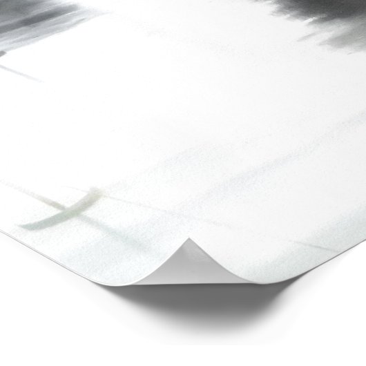 Lockheed SR-71 Blackbird Poster (Ecke)