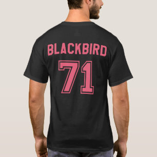Lockheed SR-71 T - Shirt für Männer mit Rückendruc