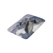 Lockheed SR-71B Blackbird Badematte (Schrägansicht)