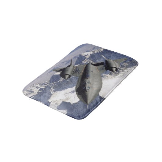 Lockheed SR-71B Blackbird Badematte (Schrägansicht)