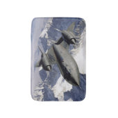 Lockheed SR-71B Blackbird Badematte (Vorderseite Vertikal)