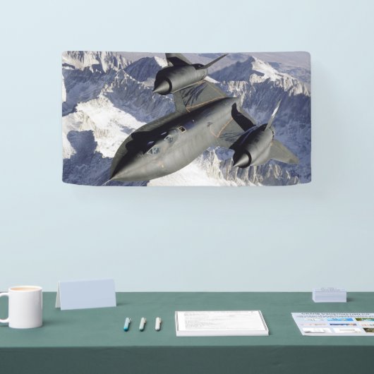 Lockheed SR-71B Blackbird Banner (Messe)