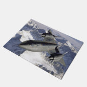 Lockheed SR-71B Blackbird Fußmatte (Schrägansicht)