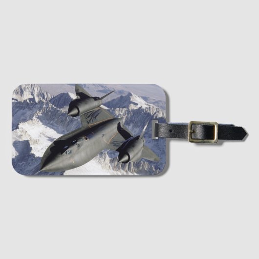 Lockheed SR-71B Blackbird Gepäckanhänger (Vorderseite (Horizontal))