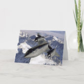 Lockheed SR-71B Blackbird Grußkarte Karte (Vorderseite)