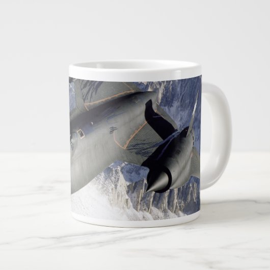 Lockheed SR-71B Blackbird Jumbo-Tasse (Vorderseite Rechts)