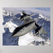 Lockheed SR-71B Blackbird Poster (Vorne)