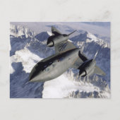Lockheed SR-71B Blackbird Postkarte (Vorderseite)